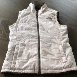 The North Face Jackets & Coats - White The North Face Reversible Vest Excellent Sm The North Face Jackets & Coats - White The North Face Reversible Vest Excellent Sm